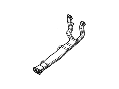 Ram 68502668AA DUCT Floor