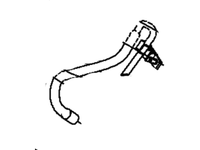 Mopar 5278162AA Hose Orvr Purge Serviced With Fuel Bundle