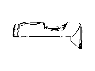 Dodge XT29DX9AA COVER Instrument Panel Steering Column Opening