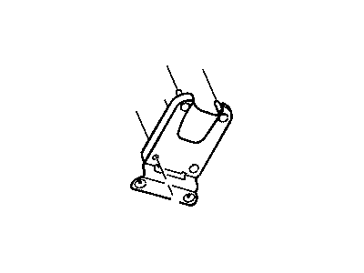 Chrysler 4670042AG PLATE Transmission Shifter