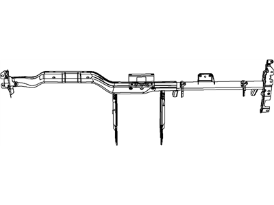 Dodge 55197474AF REINFORCEMENT Instrument Panel