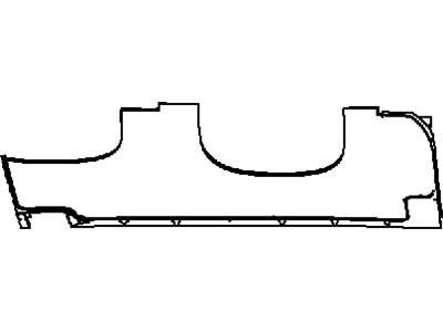 Mopar 1JN63DX9AD Kneeblocker Steering Column Opening
