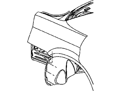 Dodge 4806247AA SHIELD Heat Fascia