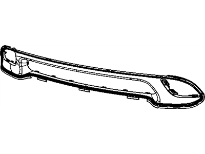 Jeep 68158576AA SURROUND Grille Prime