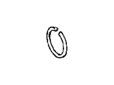 Jeep 5086314AA SNAP RING