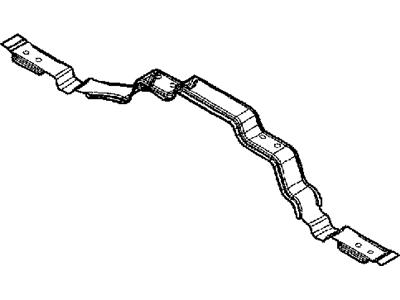 Jeep 55360060AB CROSSMEMBER Front Seat Retention Rear