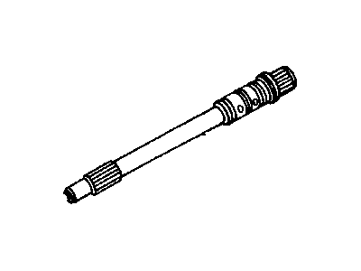 Jeep 4626452AB INPUT SHAFT PACKAGE Transaxle