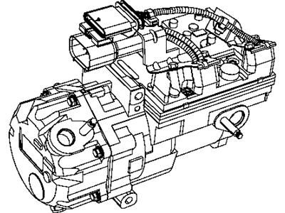Ram A/C Compressor - 55111049AE