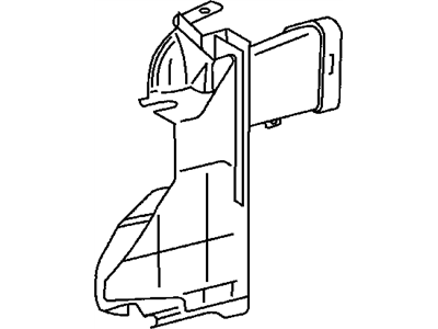 Chrysler 5096509AA BRACKET Air Duct
