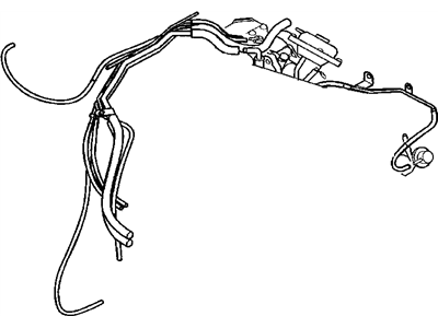 Chrysler MR340773 HOSE AND PIPE ASSEMBLY Emissions Vacuum Lines