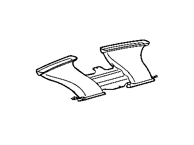 Dodge 4662040AA DUCT Defroster