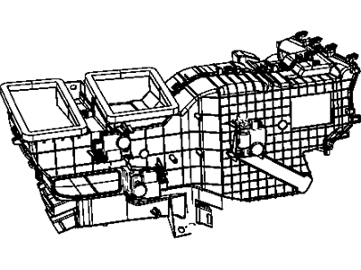 Ram 68068721AA HOUSING Distribution Includes: Doors, Plate, Coupler, Packing