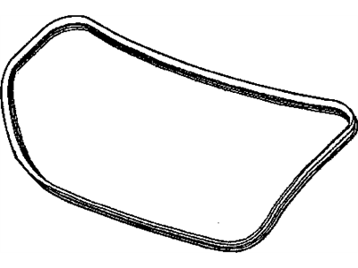 Mopar 4783623AD Weatherstrip, Rear