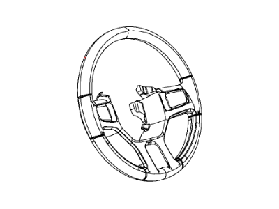 Ram Steering Wheel - 5NN16LU7AA