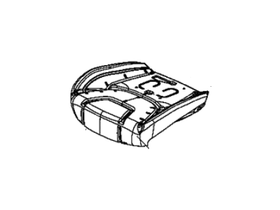 Jeep Cherokee Seat Cushion - 68226218AB