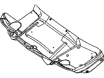 Dodge 68009866AA INSULATION Hood
