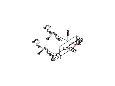 Jeep 68000898AA RAIL Fuel