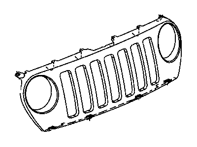 Mopar 55156805AD Grille Radiator