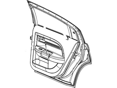 Chrysler 1FV26SZ0AA Handle - Door Release