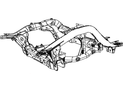 Jeep Front Cross-Member - 52124634AI