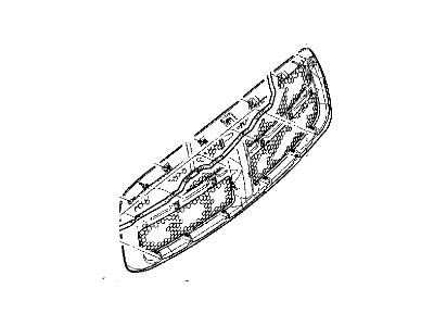 2006 Dodge Ram 2500 Grille - 55077778AC