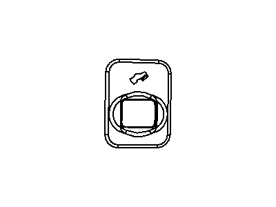 Dodge 5KK48DX9AA BEZEL Switch