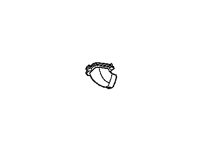 Chrysler 5058476AB DUCT Elbow