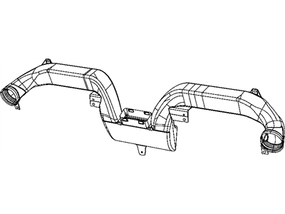 Chrysler 5058337AB DUCT Air Outlet