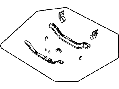 Chrysler 5076459AG CROSSMEMBER Radiator