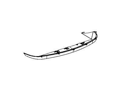 Mopar 5113133AA Air Dam Front