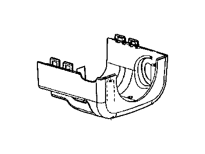 2004 Dodge Neon Steering Column Cover - QK49WL8