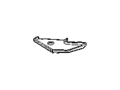 Dodge 4746884 BAFFLE Air Inlet without Air Conditioning