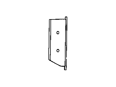 Dodge 4778420 DOOR Floor Defroster Duct