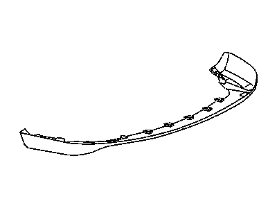 Chrysler 1BK68DA4AB EXTENSION Front Fascia