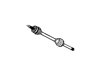 2004 Dodge Grand Caravan Axle Shaft - 4641894AA