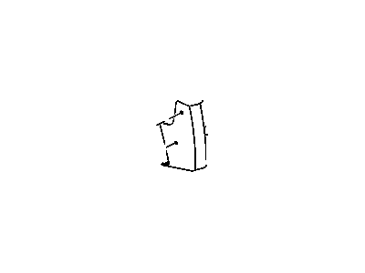 Mopar 5116246AA Molding Side Sill Front