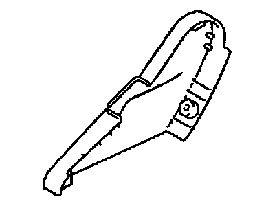 Chrysler MR792235 COVER Front Seat Hinge