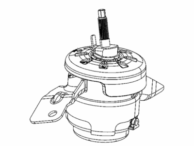 Jeep Gladiator Engine Mount - 68497466AA