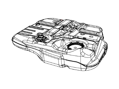 Dodge 68158197AD TANK Fuel