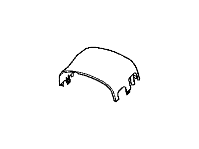 Chrysler TV52XDVAC SHROUD Steering Column