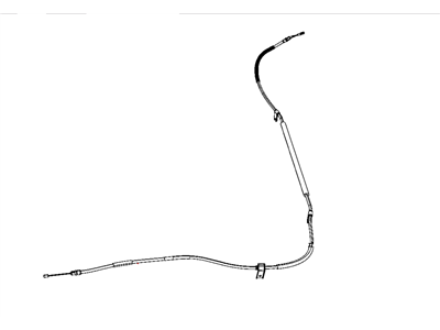 Ram 4779807AC CABLE Parking Brake