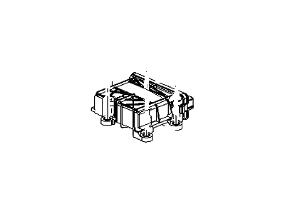 Jeep 68185855AA MODULE Occupant Restraint