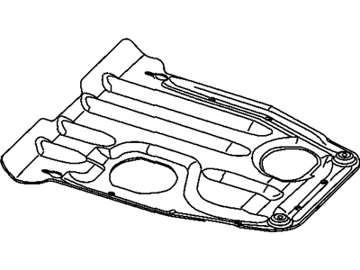 Jeep 52090316AG SKID PLATE Front