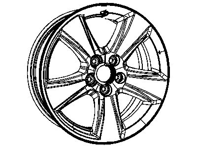 Jeep Compass Spare Wheel - 1JX82SZ0AB