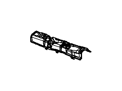 Dodge 68095990AA SILENCER Floor Pan Front Tunnel