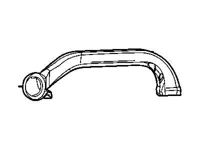Dodge 4865545AA DUCT Instrument Panel