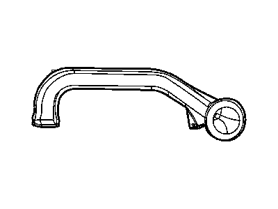 Dodge 4865546AA DUCT Instrument Panel