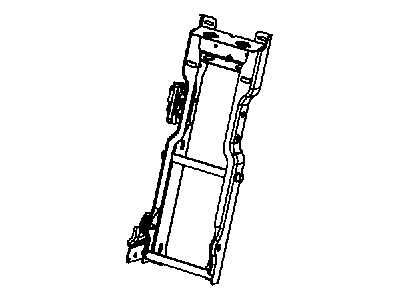 Dodge 68042311AA FRAME Rear Seat Back