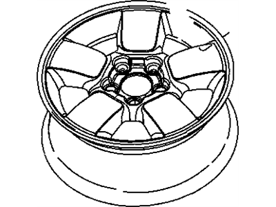 Jeep Grand Cherokee Spare Wheel - 1BN34PAKAA