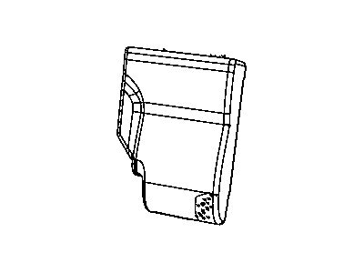 Dodge 68004478AA FOAM Seat Back